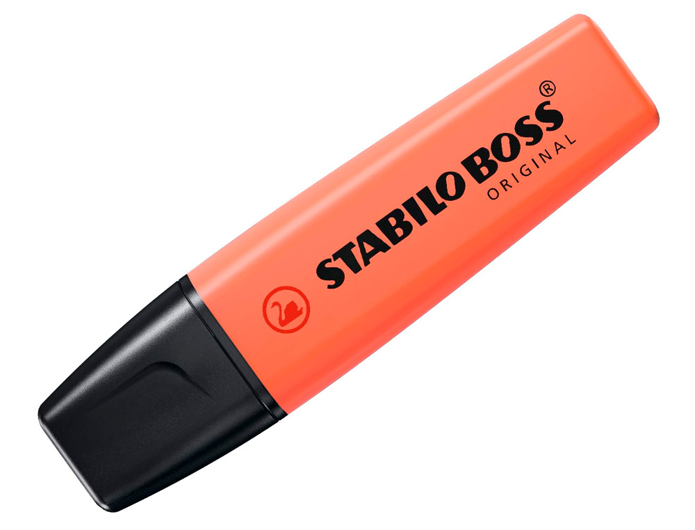Marcador Stabilo Boss - Fluorescente 70 - Pastel Coral ( Imagem 3 de 5 ) - Preview