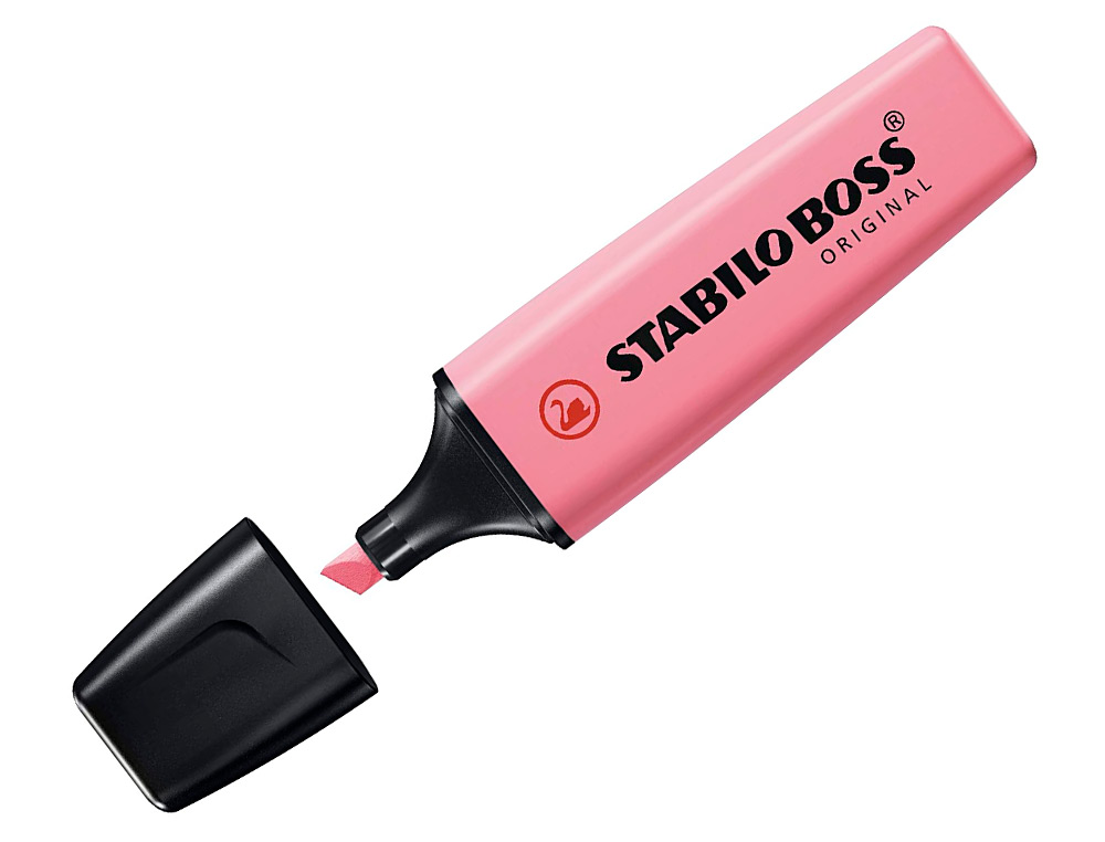Marcador Stabilo Boss - Fluorescente 70 - Pastel Rosa ( Imagem 2 de 5 ) - Preview