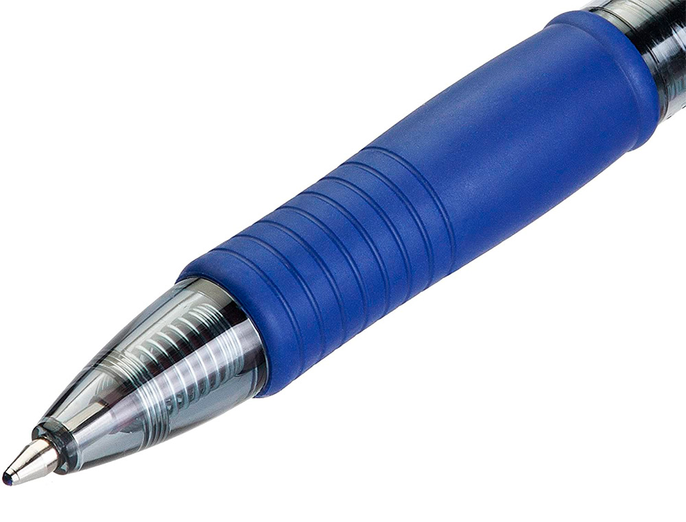 Esferografica pilot g-2 azul tinta gel retratil apoio em borracha em blister ( Imagem 3 de 8 ) - Preview