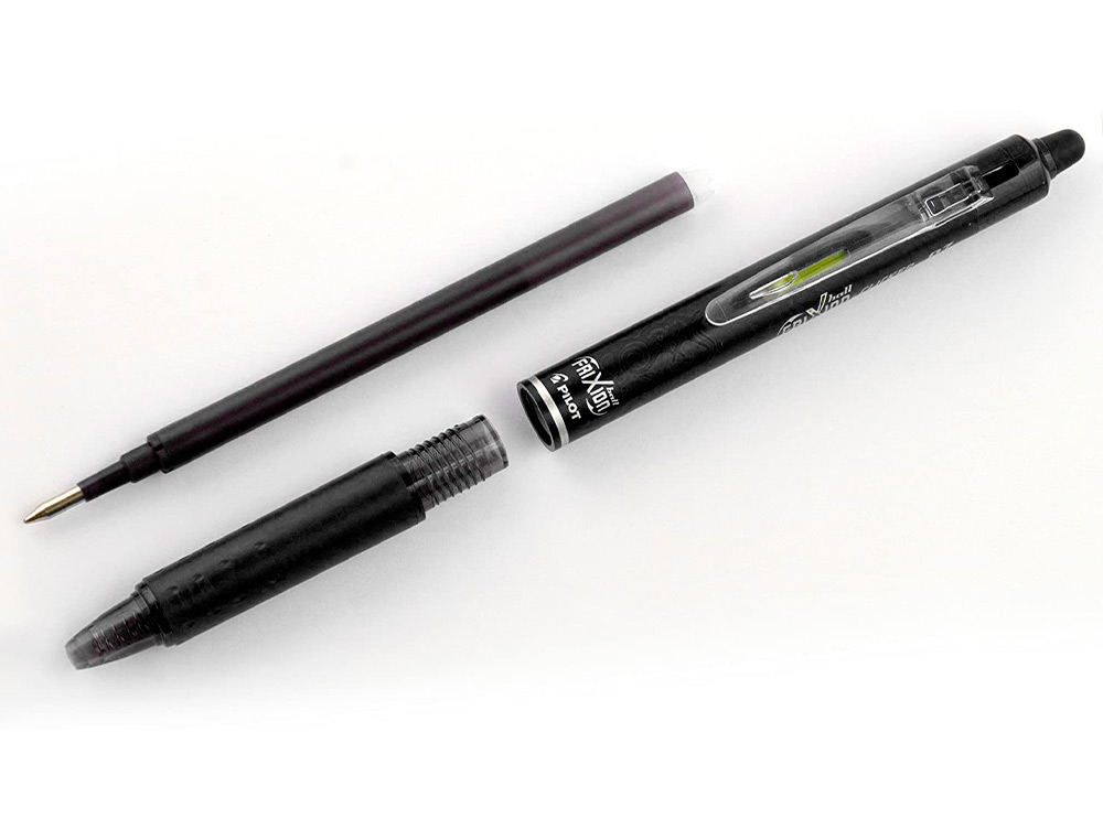 Esferografica pilot frixion clicker apagavel 0,7 mm ponta media preto em blister ( Imagem 3 de 8 ) - Preview