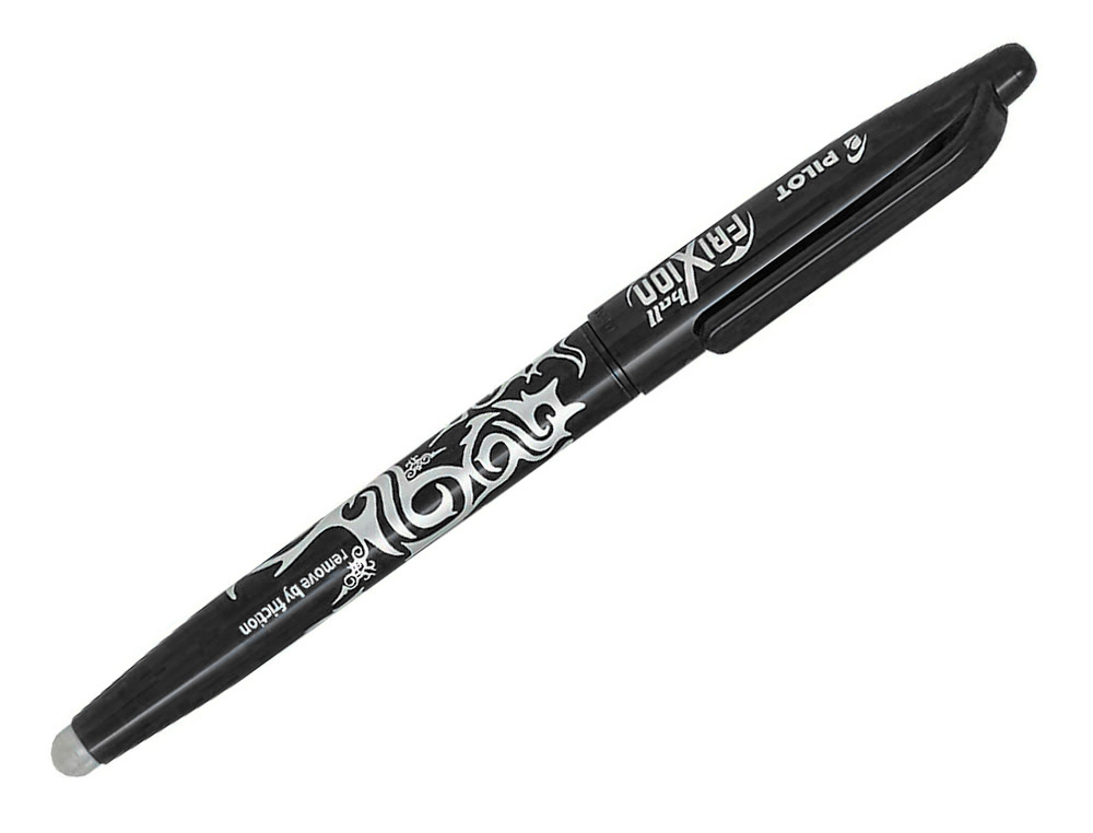 Esferografica pilot frixion ball apagavel 0,7 mm ponta media preto em blister ( Imagem 2 de 8 ) - Preview