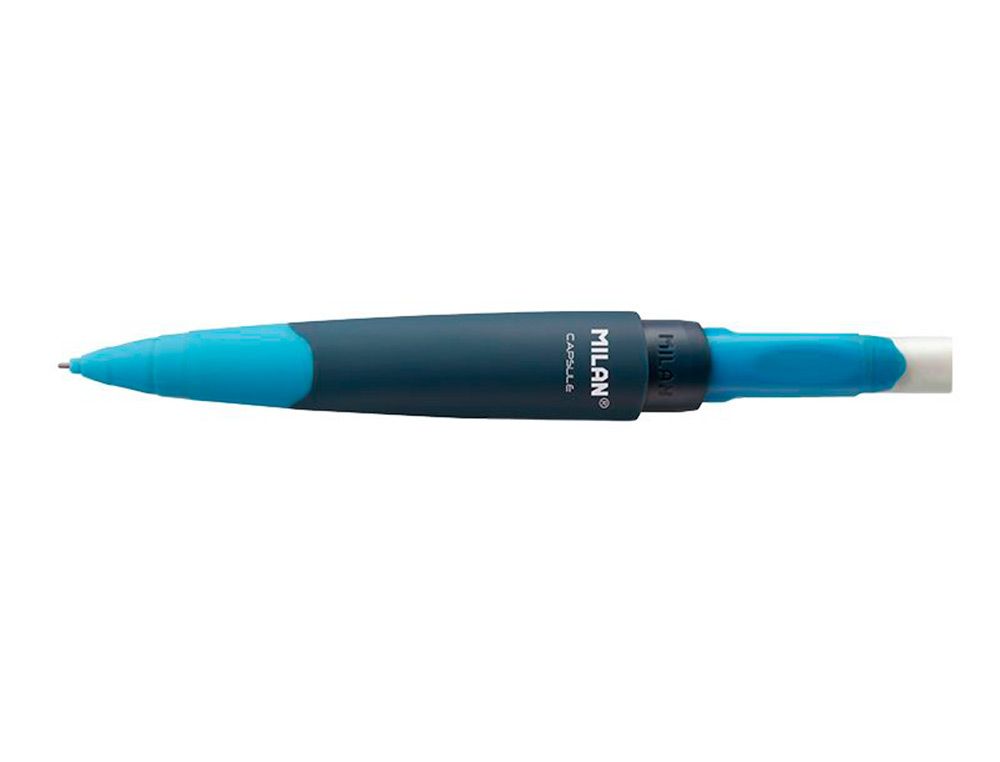 Lapiseira milan capsule slim 0,5 mm + 2 recargas de borracha em blister ( Imagem 5 de 5 ) - Preview