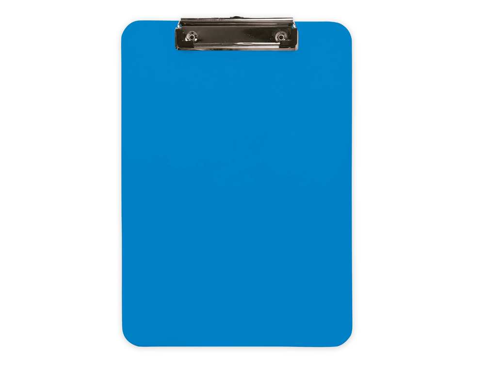 Porta notas q-connect plastico din a4 celeste 2,5mm ( Imagem 2 de 2 ) - Preview