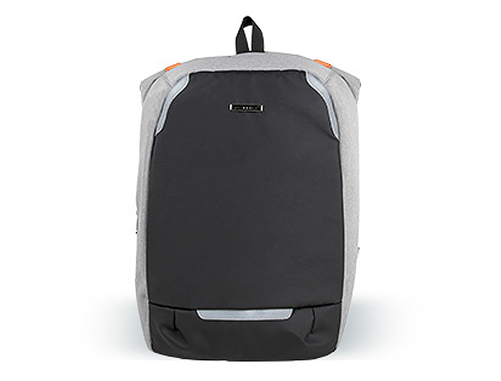 Mochila para portatil q-connect 18/' preta / cinza poliester impermeavel 460x170x310 mm ( Imagem 2 de 13 ) - Preview