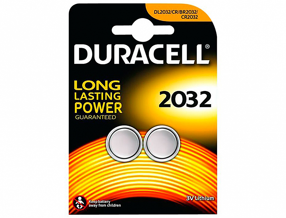 Pilha Duracell Alcalina Botao cr2032 Blister 2 Unidades ( Imagem 2 de 4 ) - Preview