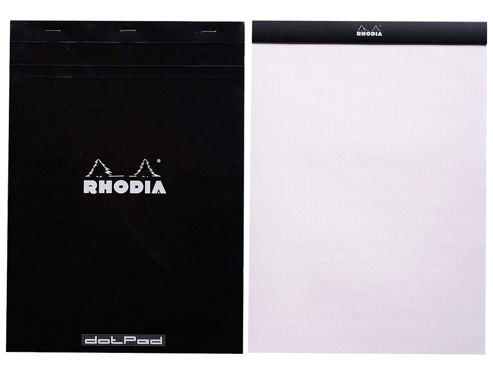 Bloco de notas liso Rhodia - Dot Pad. Din. A4. 80 folhas ( Imagem 2 de 2 ) - Preview