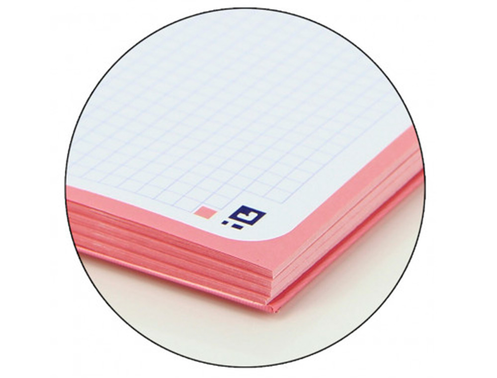 Recarga cor 1 oxford din a4+ 80 folhas 90 gr quadricula 5 mm 4 furos cor rosa chiclet ( Imagem 4 de 6 ) - Preview