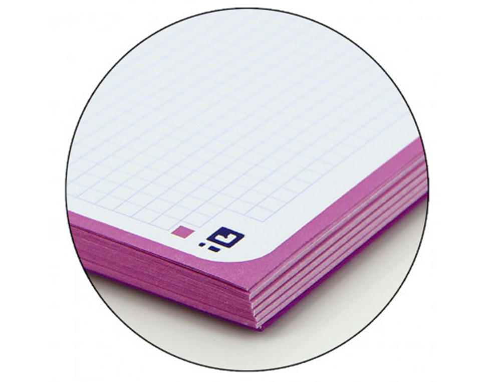 Recarga cor 1 oxford din a4+ 80 folhas 90 gr quadricula 5 mm 4 furos cor roxo ( Imagem 4 de 6 ) - Preview