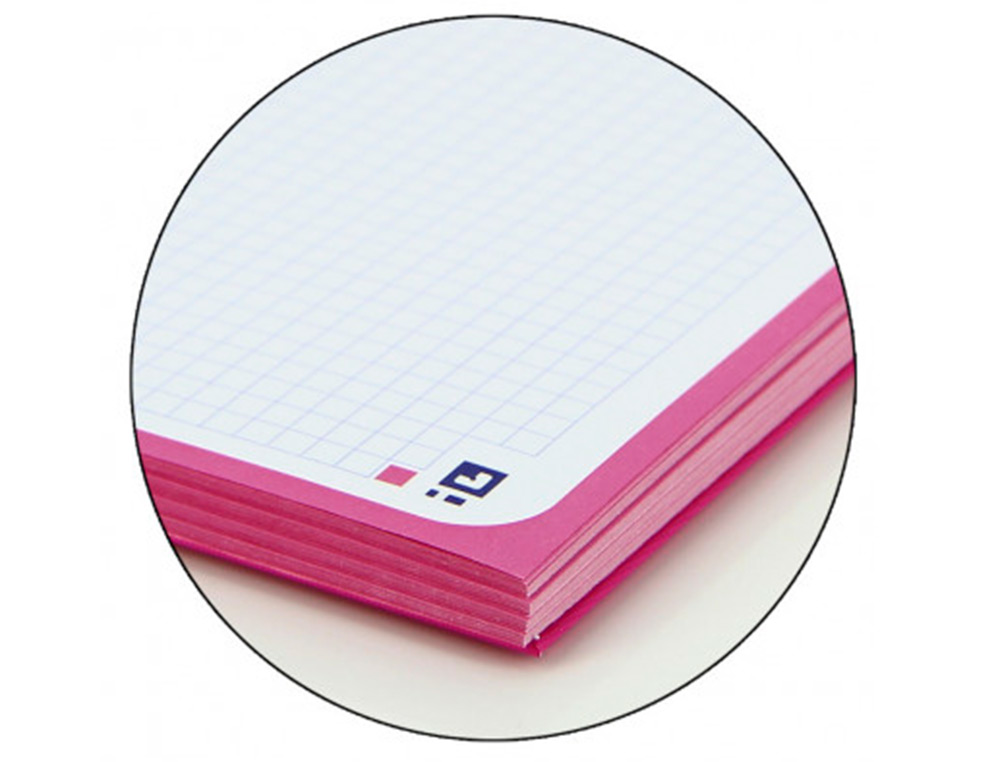 Recarga cor 1 oxford din a4+ 80 folhas 90 gr quadricula 5 mm 4 furos cor fucsia ( Imagem 4 de 6 ) - Preview