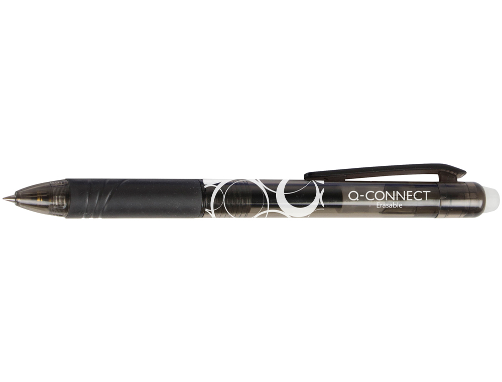 Esferografica q-connect retratil apagavel 0,7 mm cor preto ( Imagem 4 de 9 ) - Preview