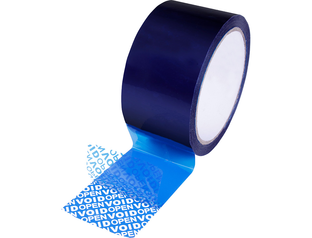 Fita de seguranca q-connect azul 35 mt x 33 mm ( Imagem 2 de 7 ) - Preview