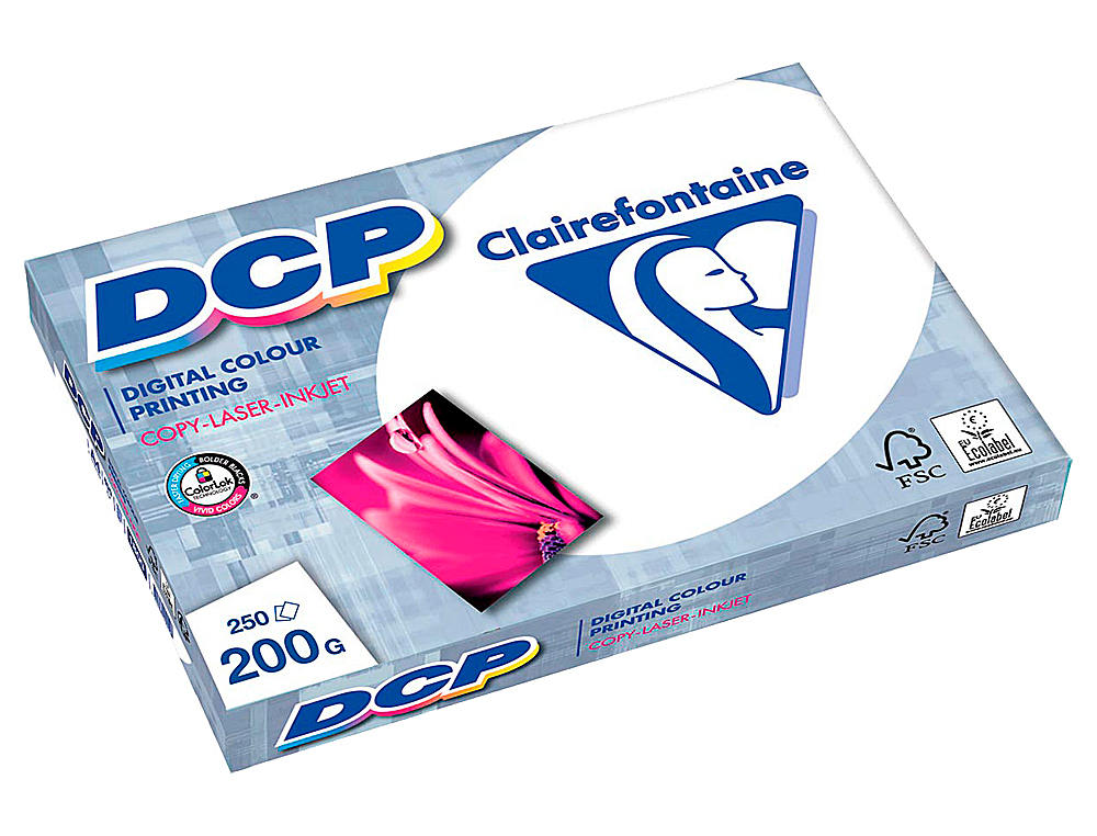 Papel fotocopia clairefontaine din a4 200 gr pack de 250 folhas ( Imagem 4 de 8 ) - Preview