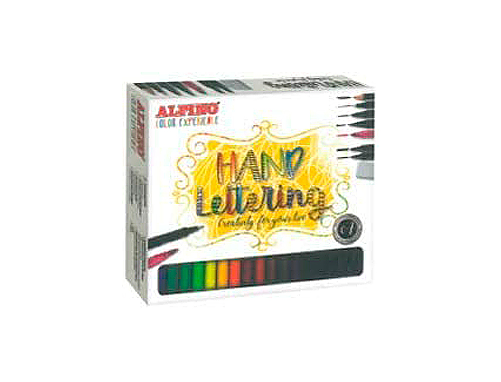 Conjunto desenho alpino color experience lettering ( Imagem 2 de 8 ) - Preview