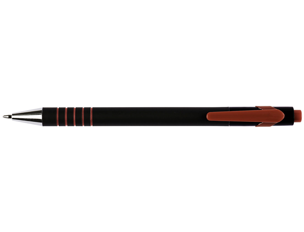 Esferografica q-connect retratil com grip 0,7 mm cor vermelha (12 unidades) ( Imagem 4 de 8 ) - Preview