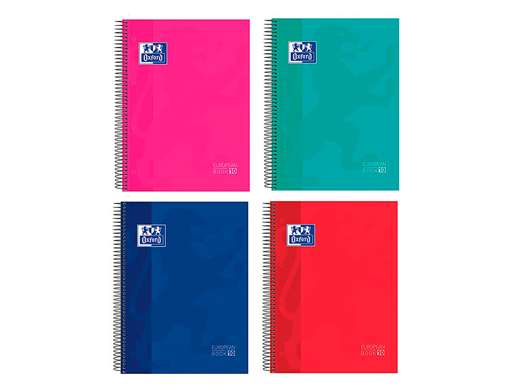 Caderno Espiral Oxford School Classic A4 Quadriculado - Capa Extradura ( Imagem 4 de 6 ) - Preview