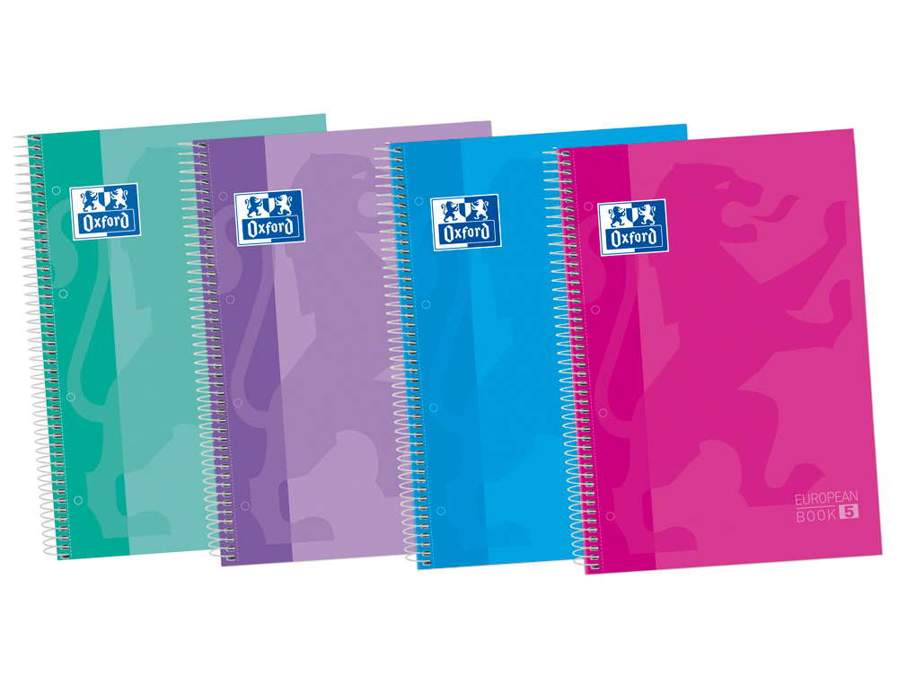 Caderno espiral oxford ebook 5 capa extradura din a4+ 120 folhas quadricula 5 mm com margem tendencia 50% folhas gratis (5 unidades) ( Imagem 3 de 12 ) - Preview