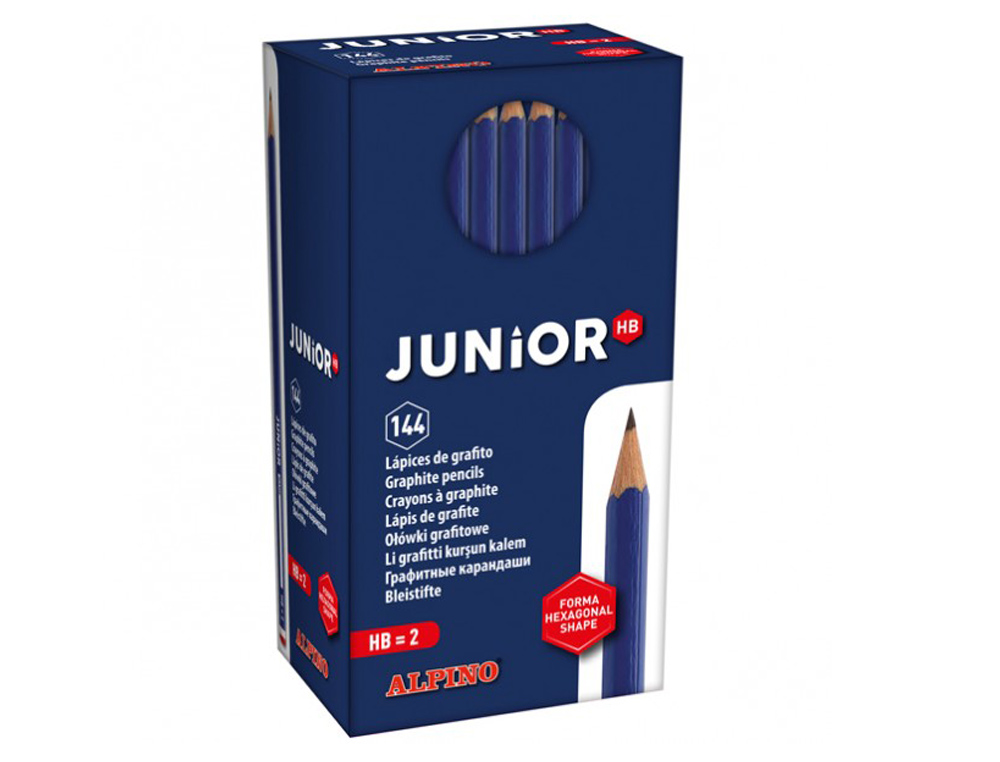Lapis de grafite masats juniorcaixa de 144 unidades ( Imagem 2 de 3 ) - Preview