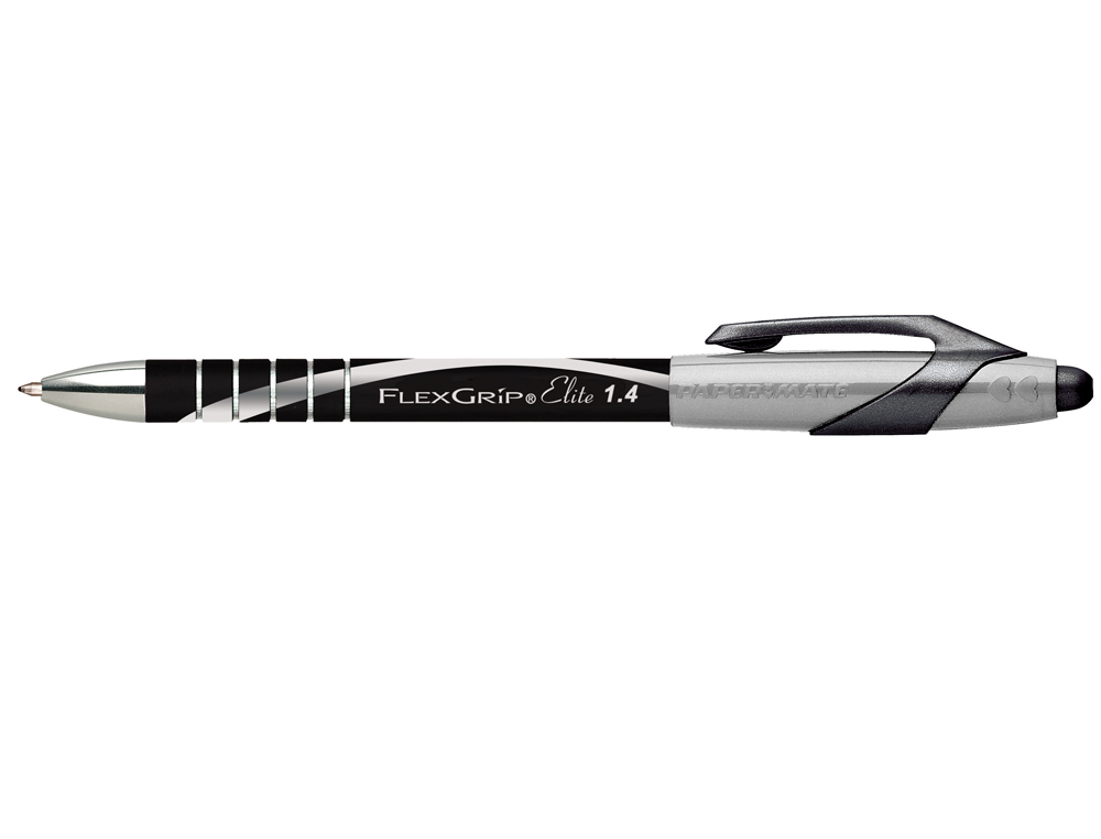 Esferográfica Flexgrip Elite Preta ( Imagem 2 de 2 ) - Preview