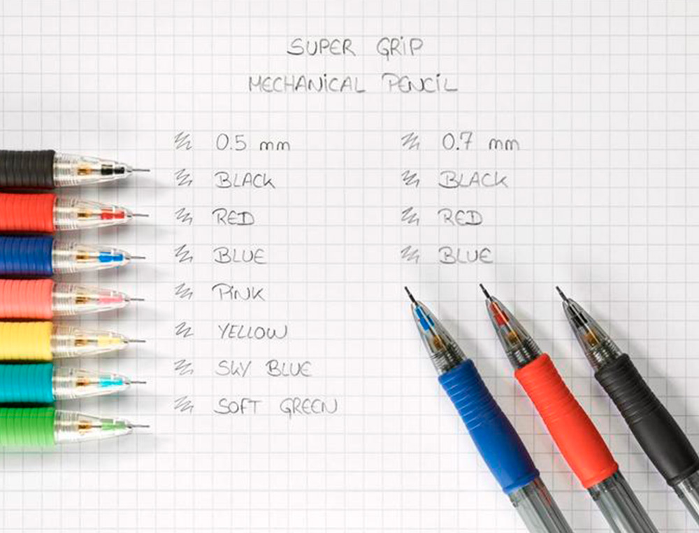Lapiseira Pilot Super Azul 0,5mm com Grip ( Imagem 5 de 5 ) - Preview