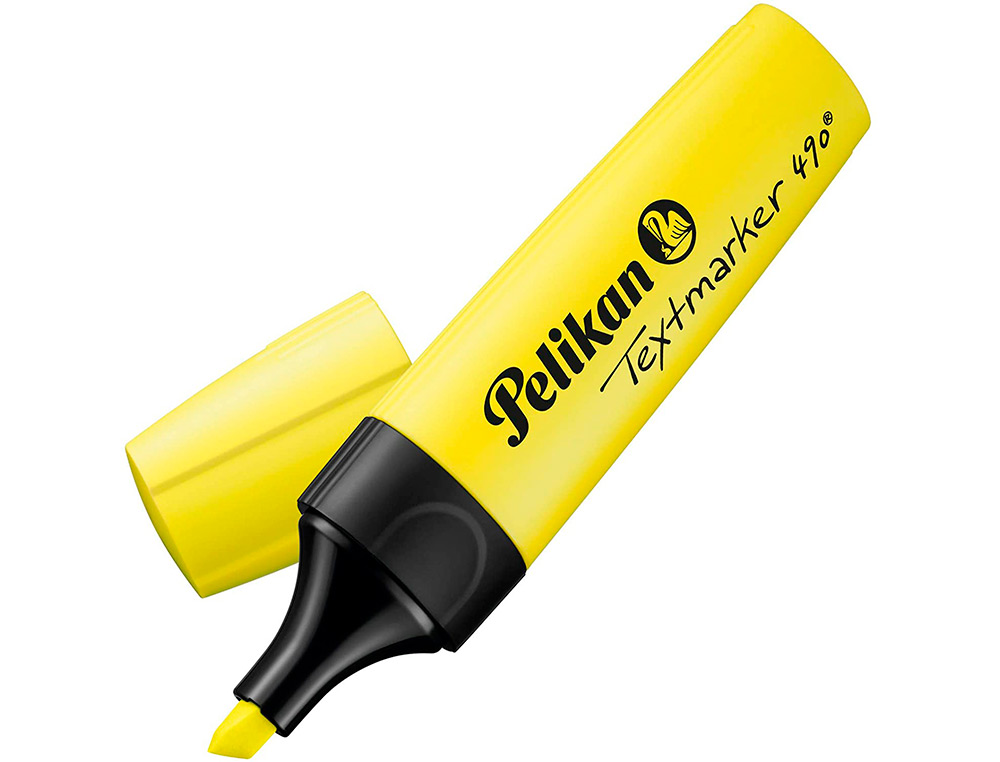 Marcador fluorescente pelikan textmarker 490 amarelo ( Imagem 3 de 5 ) - Preview