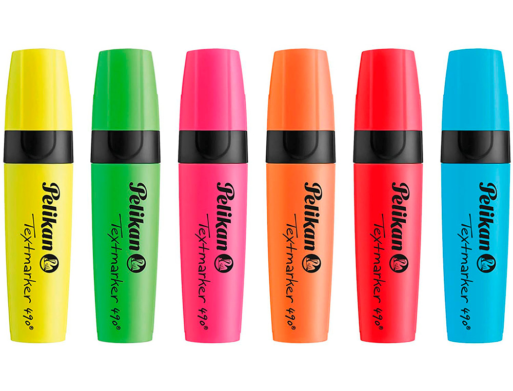 Marcador fluorescente pelikan textmarker 490 amarelo ( Imagem 5 de 5 ) - Preview