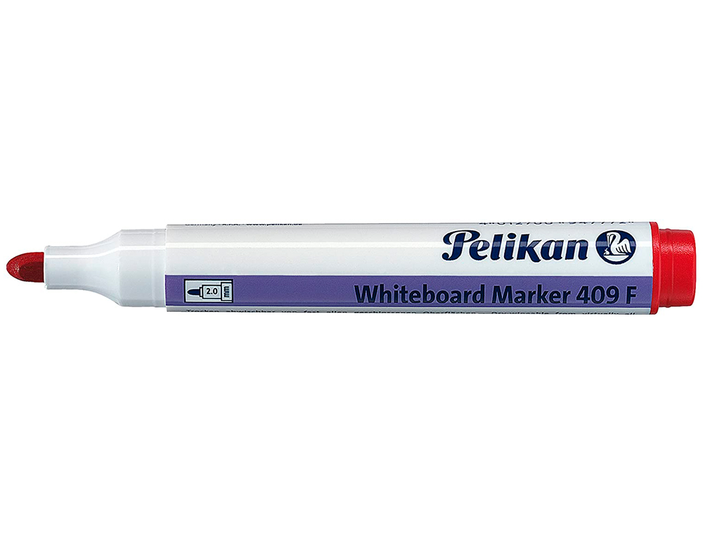 Marcador para quadro branco pelikan 409 vermelho (10 unidades) ( Imagem 2 de 2 ) - Preview