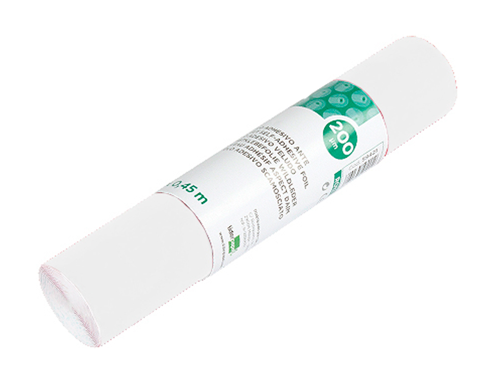 Rolo Adesivo Liderpapel Unicolor Branco Brilho - Rolo de 0,45 x 20 mt ( Imagem 5 de 12 ) - Preview
