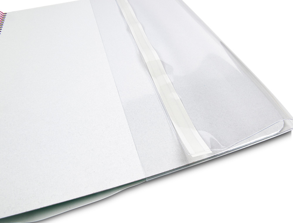 Forra Livros Liderpapel Com Aba adesiva Ajustável 312 x 530 mm (25 Unidades) ( Imagem 5 de 7 ) - Preview