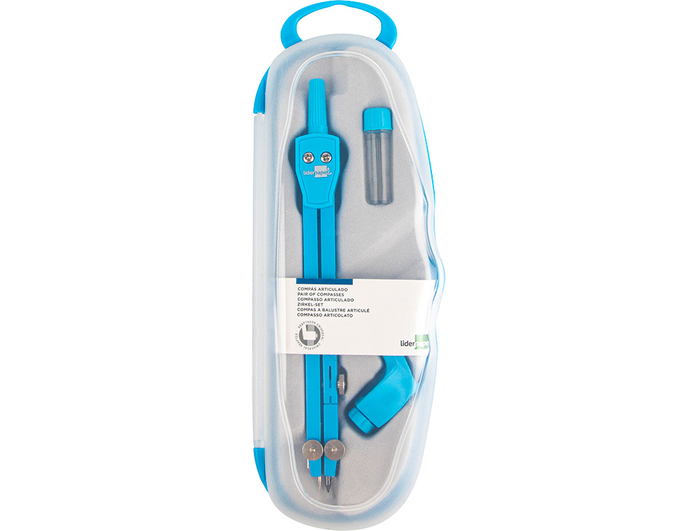 Compasso Liderpapel Articulado Com Adaptador Universal - Cor ( Imagem 3 de 8 ) - Preview