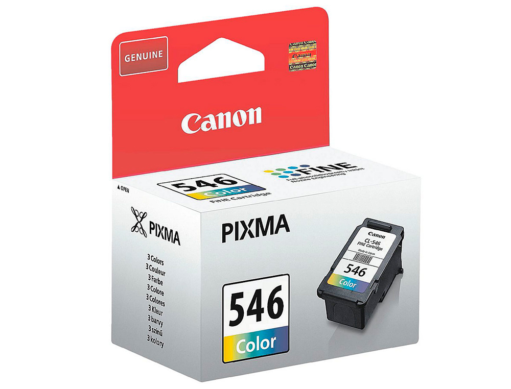 Canon CL-546 Ink Cartridge, Colors MG 2450/2550 ( Imagem 2 de 3 ) - Preview