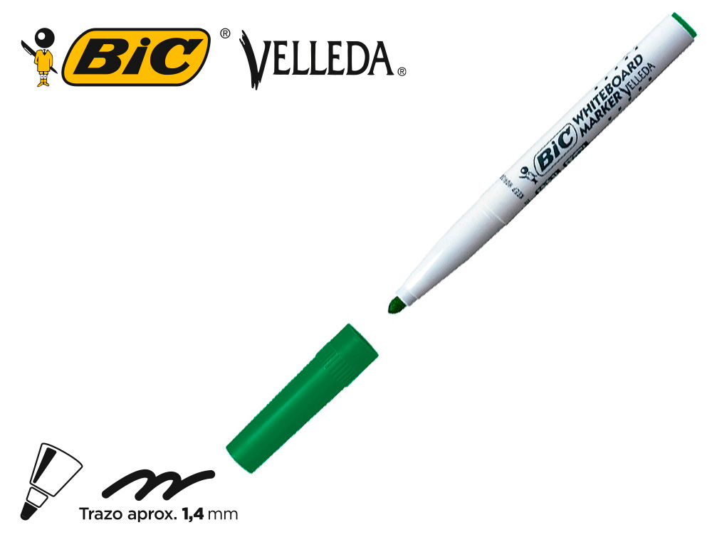 Marcador para Quadro Branco BIC- Verde ( Imagem 5 de 5 ) - Preview