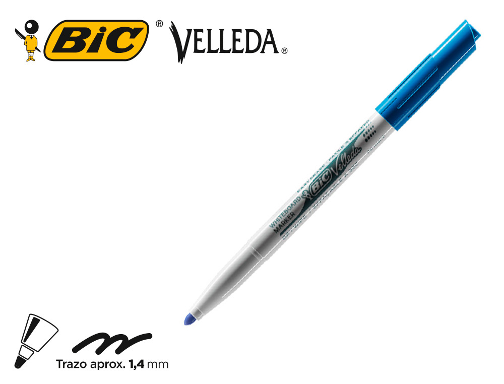 Marcador para Quadro Branco BIC- Azul ( Imagem 5 de 5 ) - Preview