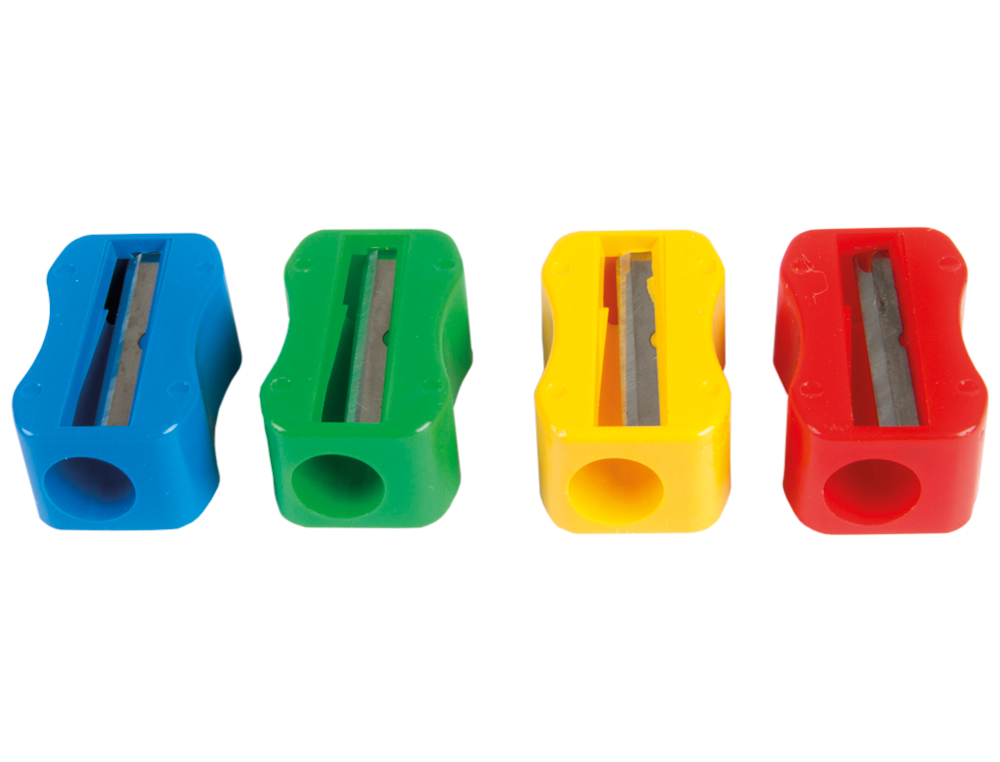 Apara lapis m+r de plastico 1 uso sem parafuso forma retangular ergonomica ( Imagem 2 de 2 ) - Preview