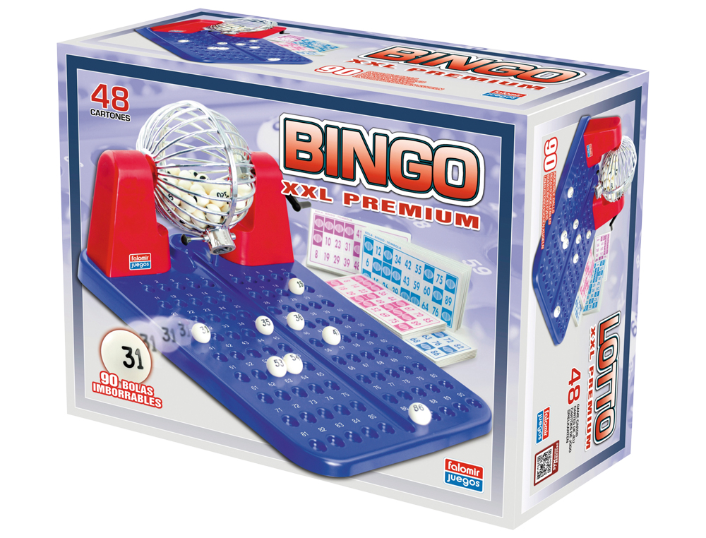 Jogo falomir de mesa bingo xxl premium ( Imagem 2 de 5 ) - Preview
