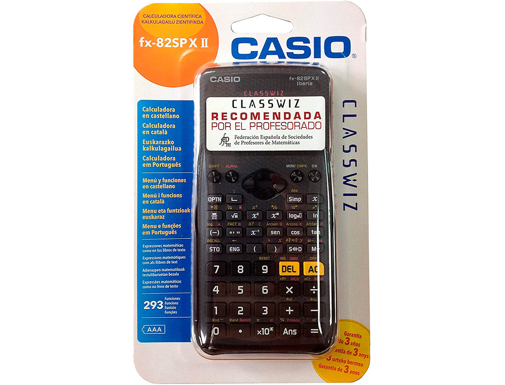 Calculadora Científica Casio Fx 82 Fx 82es Latest Version Of Casio