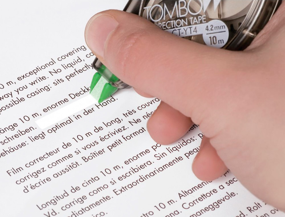 Corretor tombow fita 4,2mmx 10mt ( Imagem 4 de 4 ) - Preview