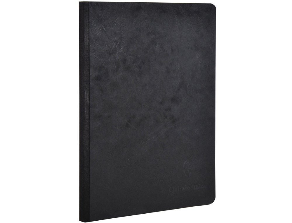 Caderno clairefontaine capa cartolina din a5 pautado 5 mm 96 folhas cor preto ( Imagem 2 de 7 ) - Preview