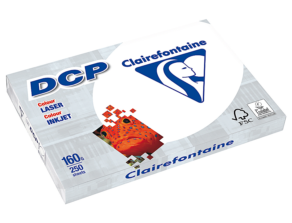 Papel fotocopia clairefontaine din a4 160 gr pack de 250 folhas ( Imagem 4 de 9 ) - Preview