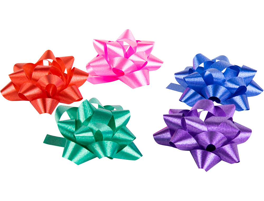 Lacos liderpapel fantasia pequenos cores pastel sortidos (100 unidades) ( Imagem 3 de 6 ) - Preview