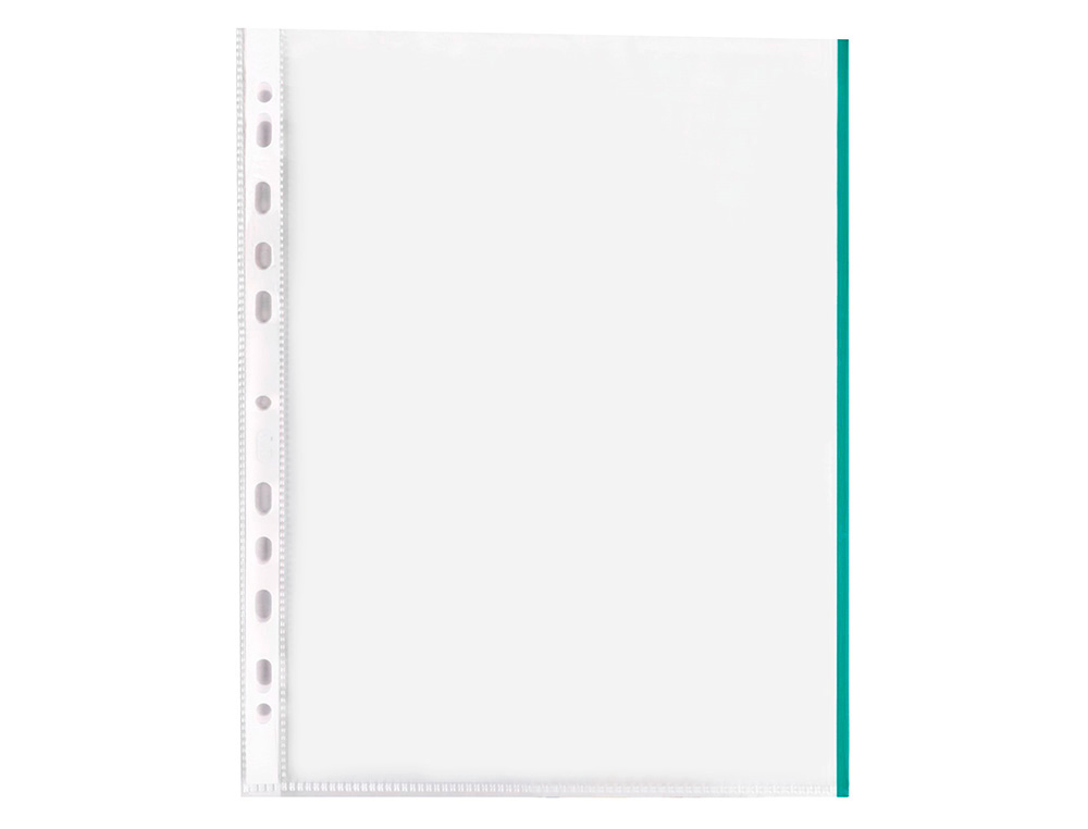 Bolsa catalogo q-connect din a4 70 microns pp cristal com borda verde bolsa de 10 unidades ( Imagem 2 de 4 ) - Preview