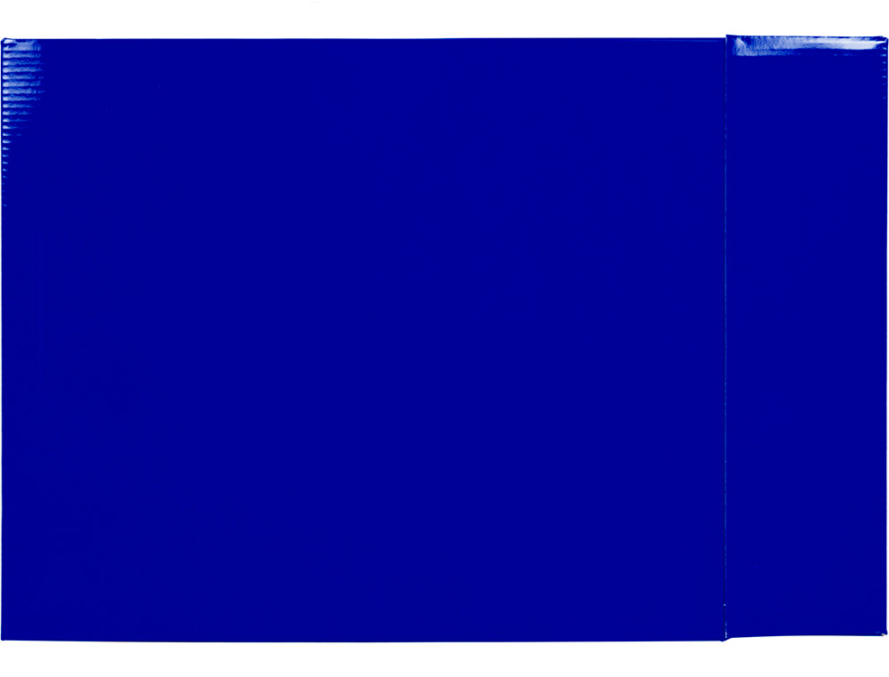 Box for file folder, paper, cardboard, folio, document, spine 82mm, blue color. ( Imagem 4 de 4 ) - Preview