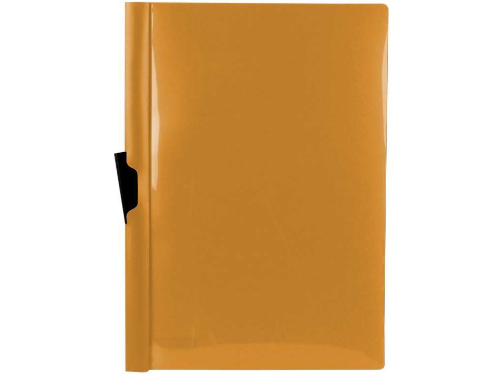 Bolsa dossier liderpapel com clip lateral din a4 laranja 30 folhas ( Imagem 3 de 7 ) - Preview
