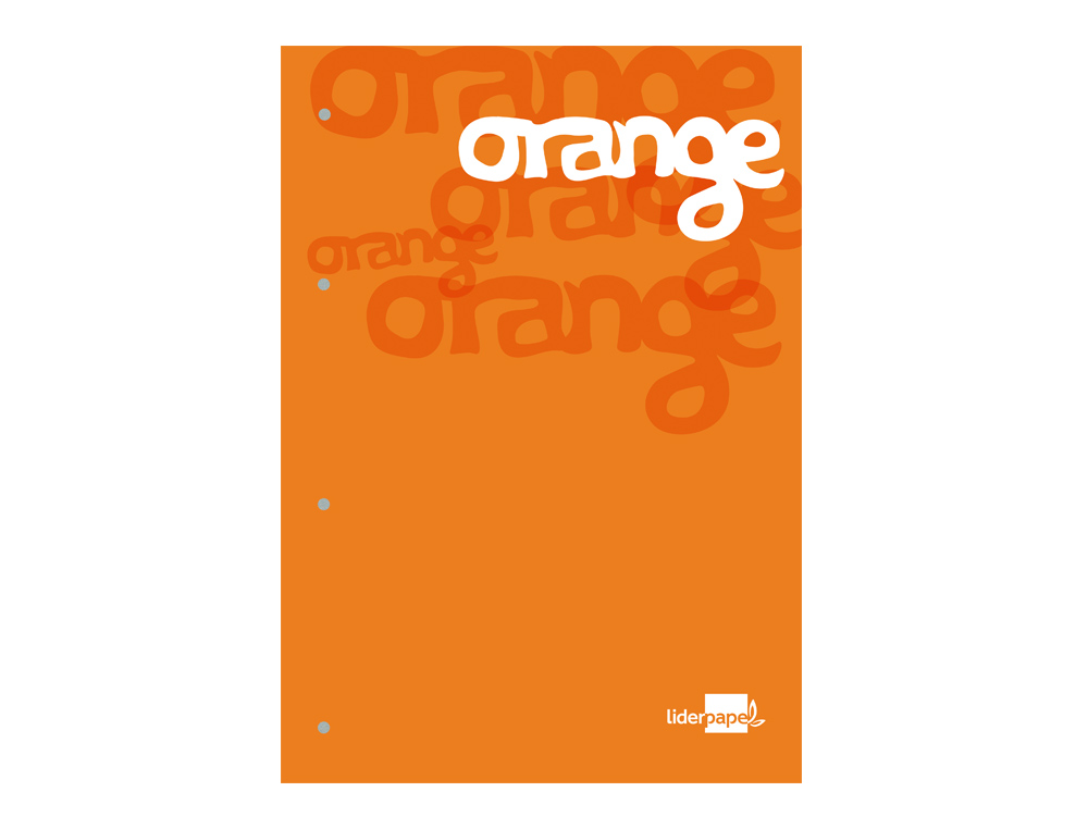 Glued refill for 5mm grid paper, orange, A4 natural, 100 sheets, 100 g/m2 ( Imagem 2 de 2 ) - Preview