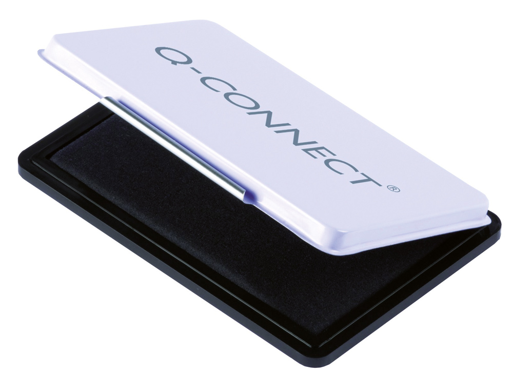 Almofada P/Carimbos Q-Connect 110x70 mm - Preto ( Imagem 2 de 2 ) - Preview