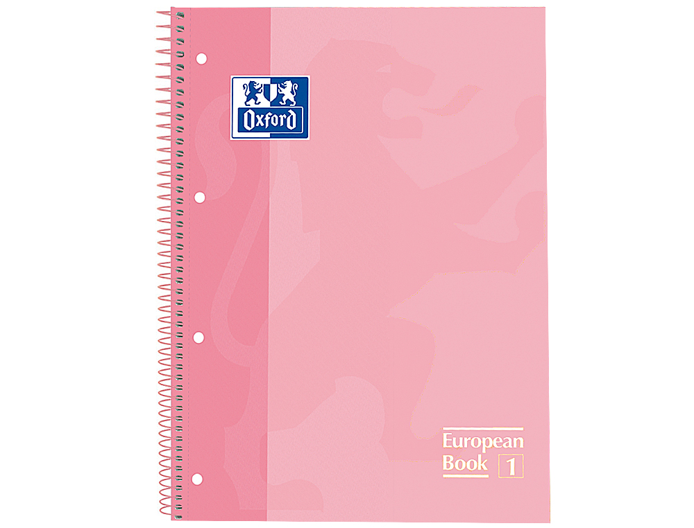 Caderno Espiral Oxford A4 Quadriculado Rosa Doce ( Imagem 3 de 11 ) - Preview
