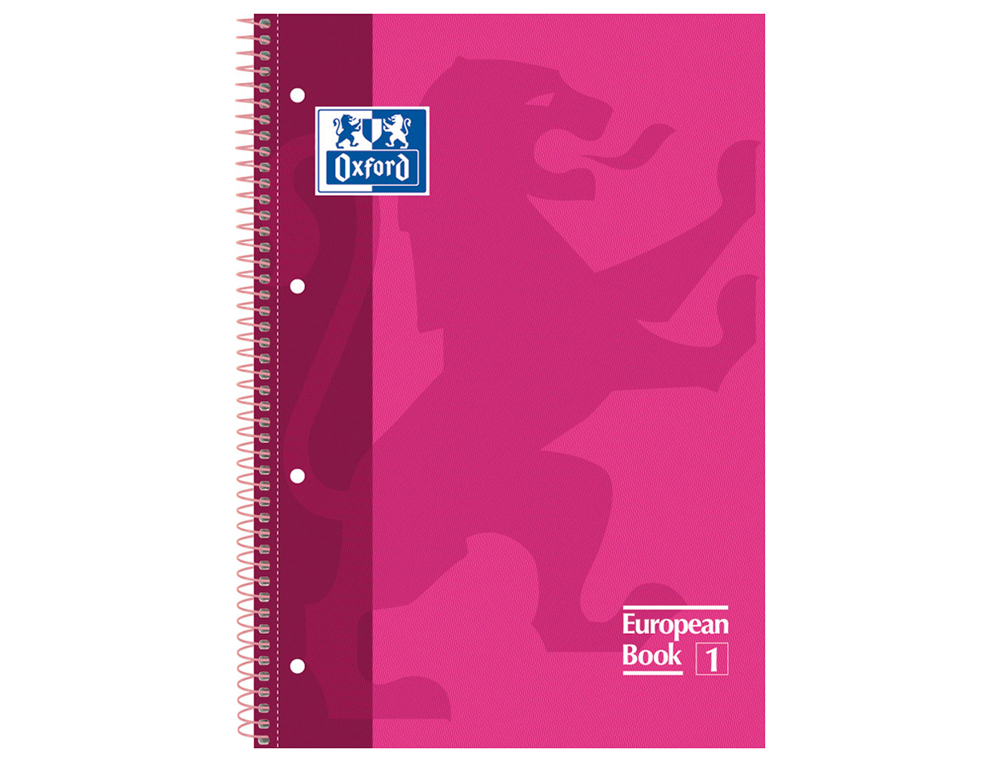 Caderno Espiral A4 Quadriculado Rosa - Capa Extradura Microperfurado ( Imagem 3 de 11 ) - Preview