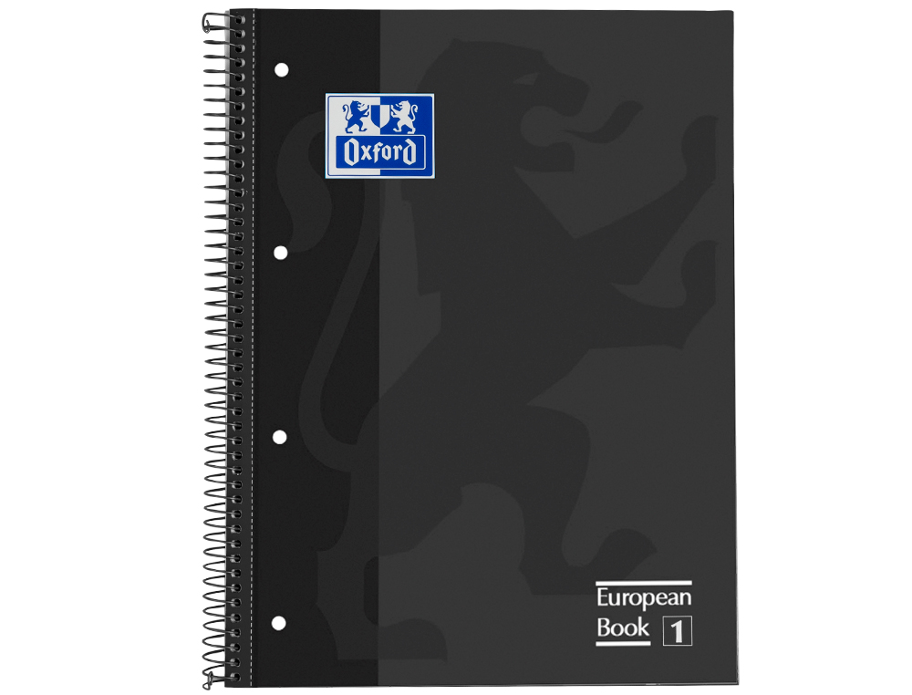 Caderno Espiral A4 Quadriculado Cinza - Capa Extradura Microperfurado ( Imagem 4 de 11 ) - Preview