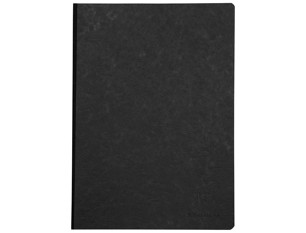 Caderno clairefontaine capa cartolina din a4 liso 96 folhas cor preto ( Imagem 2 de 2 ) - Preview