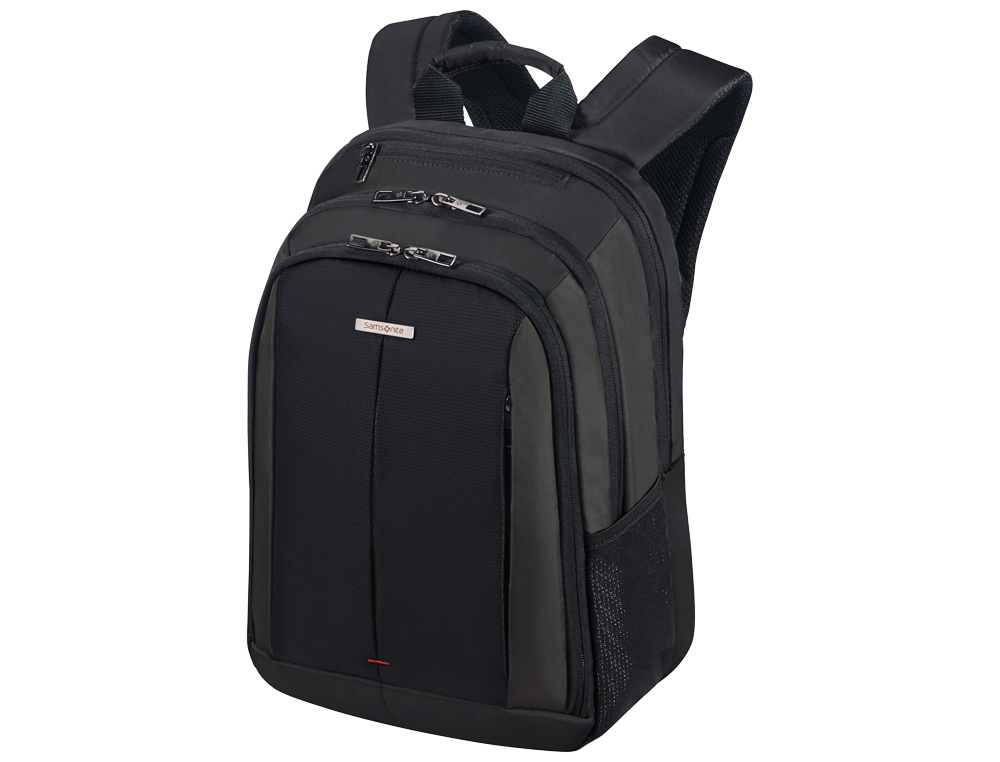 Mochila para portatil samsonite guardit 14/' cor preto com asa 4 bolsas exteriores 190x295x430 mm ( Imagem 3 de 9 ) - Preview