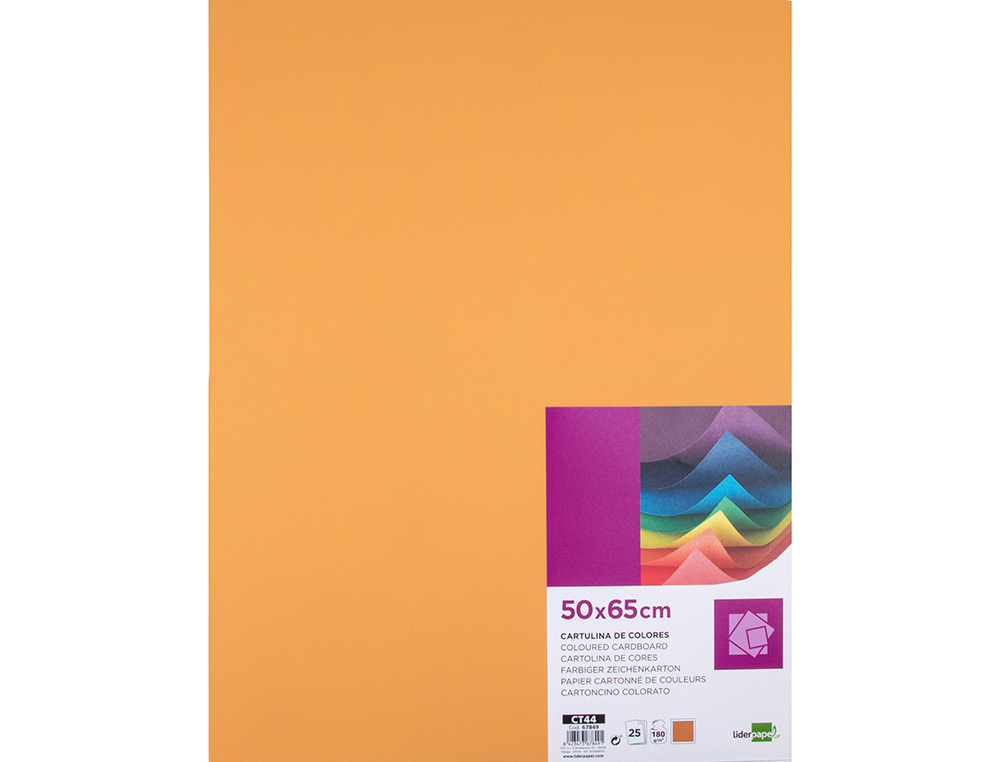 Cartolina liderpapel 50x65 cm 240 gr avela pack de 25 unidades ( Imagem 2 de 7 ) - Preview